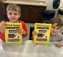 Load image into Gallery viewer, Print & Cursive Handwriting Workbook for Kids & Adults