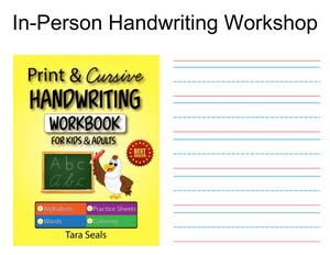 In-Person Handwriting Workshop